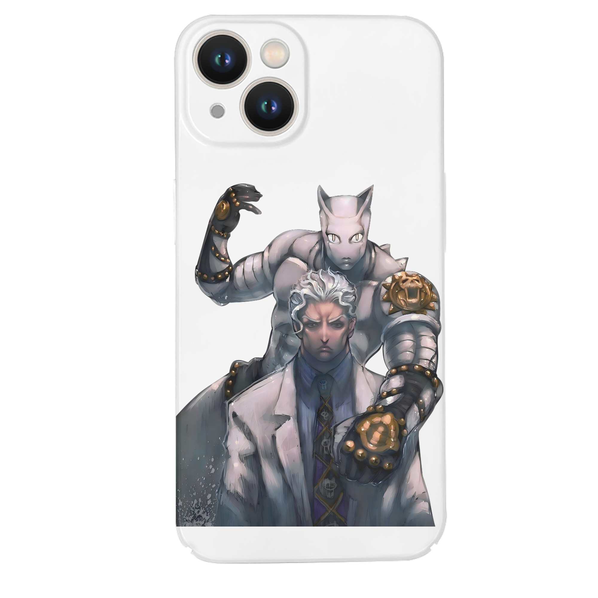 （画像用） ジョジョの奇妙な冒険 きら よしかげ JoJo's Bizarre Adventure Kira Yoshikage 【iPhone 14シリーズ対応】ハードケース